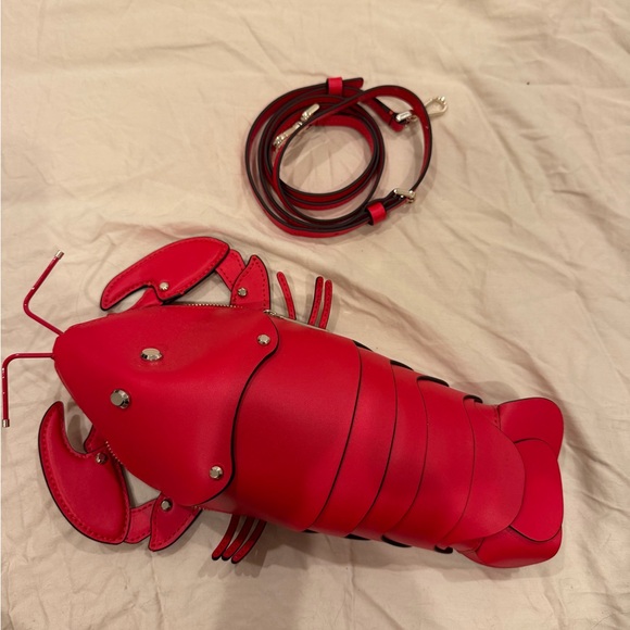 Kate Spade Red Lobster Crossbody Bag - Picture 3 of 3